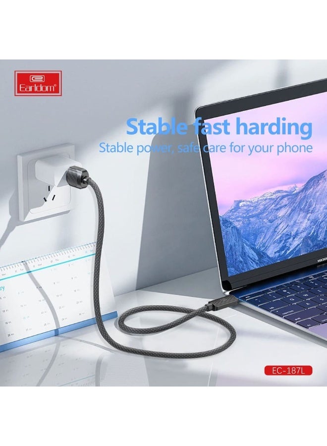 أيرلدوم Cable EC-187L 2.4A USB-lightning USB Data - Image 2