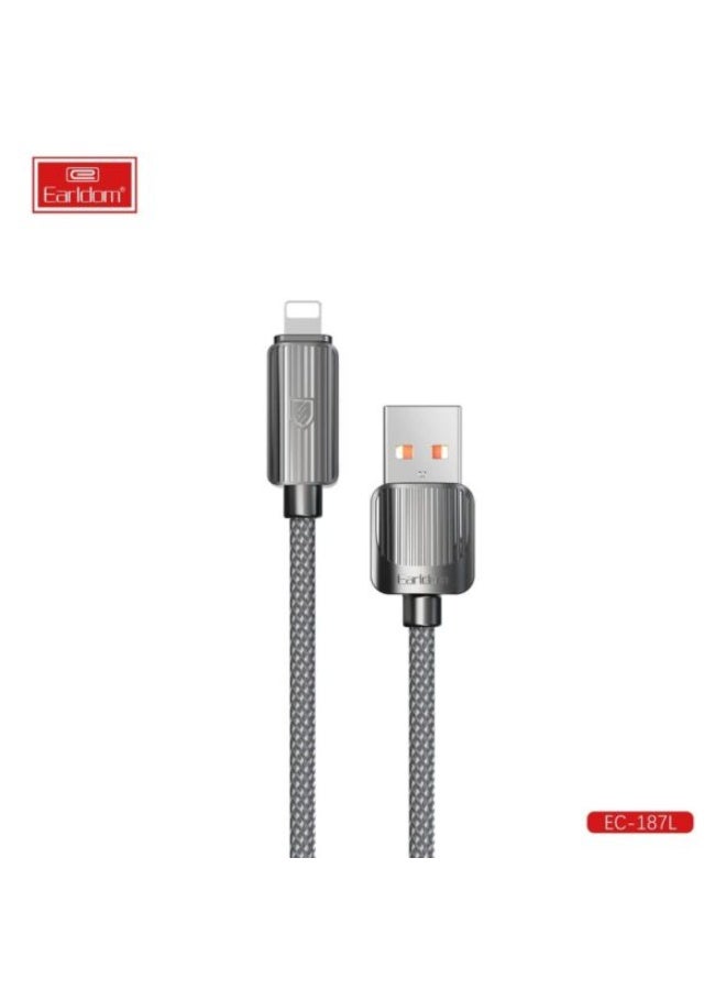 أيرلدوم Cable EC-187L 2.4A USB-lightning USB Data - Image 1