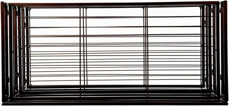 INDIAN DECOR 28148 Basics 9Pair Shoe Rack Metal Shoe Rack Shoe Storage Space Saving Shoe Rack Black - Image 5