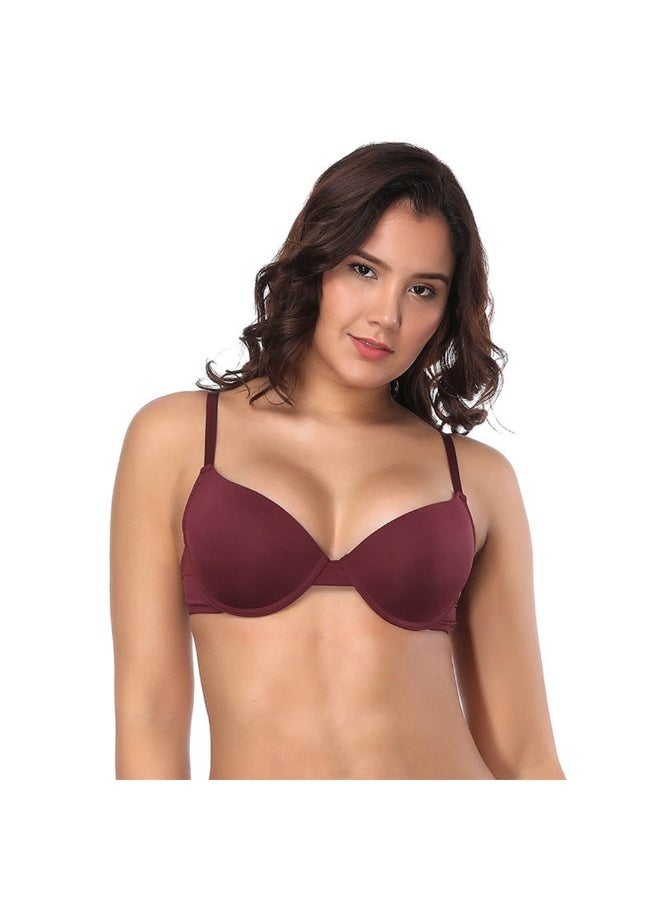 Women Classic Smooth Bra Full Figure Everyday T Shirt Comfort Bra For No-Show Lines With Underwire - Image 2