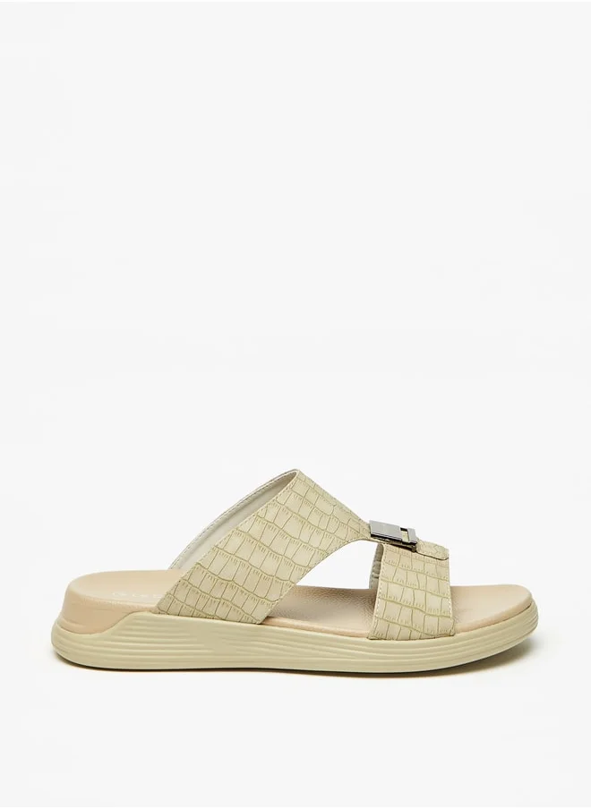 Le Confort Men's Textured Slip-On Sandals