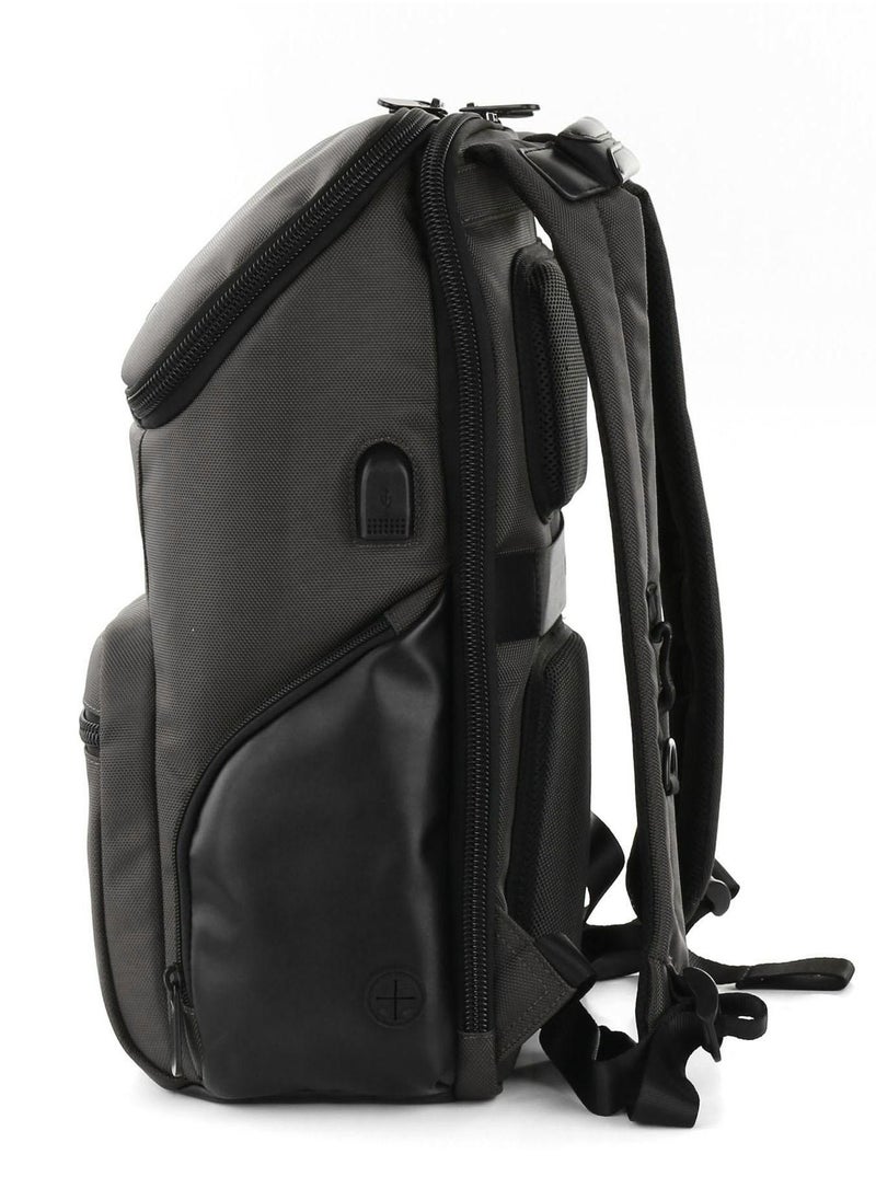 RONCATO - Roncato fabric Backpack Laptop Travel Bag Size 15.6 Inch Antracite - Image 1