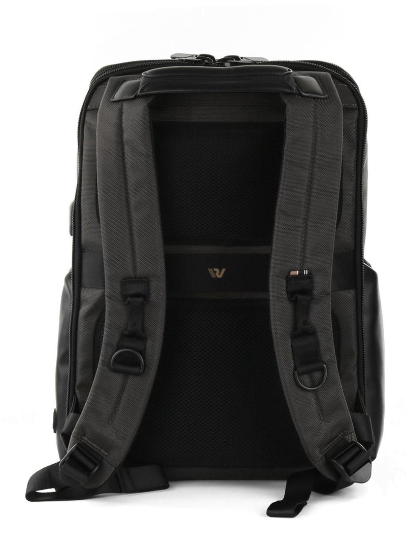 RONCATO - Roncato fabric Backpack Laptop Travel Bag Size 15.6 Inch Antracite - Image 1