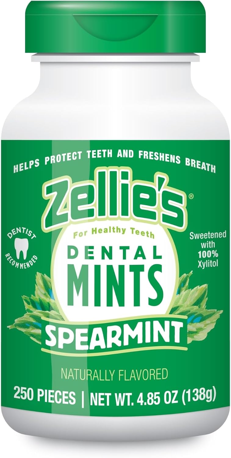 zellies Zellie's Sugar Free Spearmint Dental Mints - Image 1