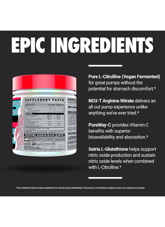 Ghost Pump Nitric Oxide Powder, Pineapple - 40 Servings  - Image 4