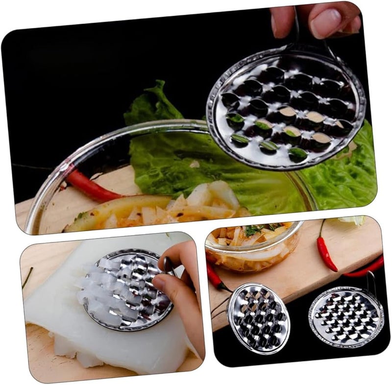 Stainless Steel Kitchen Cheese Scrapers 5 Pcs Set Lightweight Portable Fruit Tool - Image 3