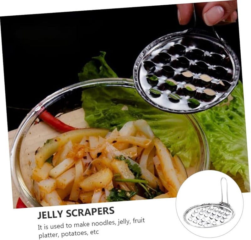 Stainless Steel Kitchen Cheese Scrapers 5 Pcs Set Lightweight Portable Fruit Tool - Image 4