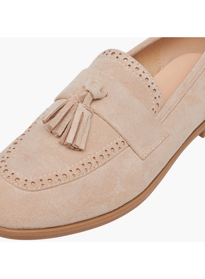 سيليست لوفرز نسائي بتفاصيل شراشيب - Image 4