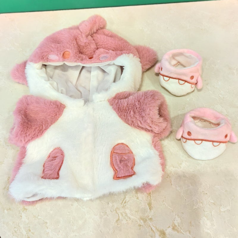30cm Lena Bear Bathrobe Replacement Little Red Book Same Style Star Dailou Shark Clothes Cute Plush Toy - Image 1