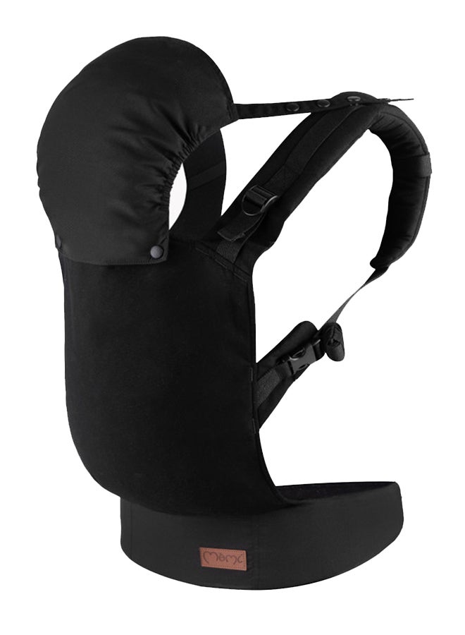 Momi Collet Baby Carrier Ergonomic Design Carrier For New Born Baby & Toddlers 3+ Months Super Soft & Comfortable Hands Free Baby Carrier - Black - Image 1