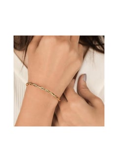 Fayrouz Jewellery 4 Piece Stainless Steel Hoop Bangle Set  - Image 5