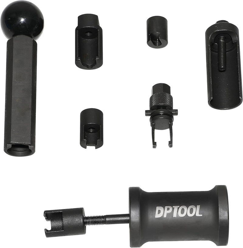 DPTOOL Fuel Injector Removal Puller Kit Injector Seal Install Tool Compatible with Volkswagen TDi 4 Cyl 8V 16V Diesel Replacement for Audi VW 1.2 1.4 1.6 1.8 2.0 2.7 3.0 3.2 3.6 V6 4.2 V8 FSI Petrol - Image 3