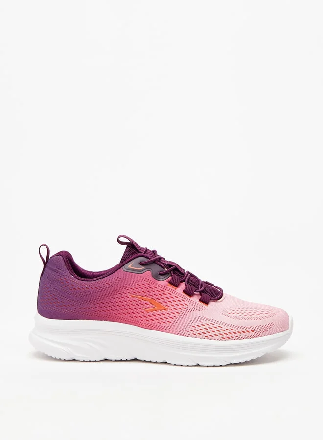 Dash Women's Ombre Trainers with Lace-Up Closure