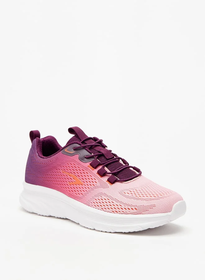 Dash Women's Ombre Trainers with Lace-Up Closure