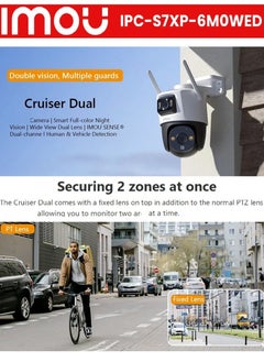 IMOU 6MP Outdoor Security Camera Color Night Vision up to 30 Meters with Auto Tracking Features and Two Way Audio Water and Dust Resistant with Professional Protection to Face Any Storm  - Image 4