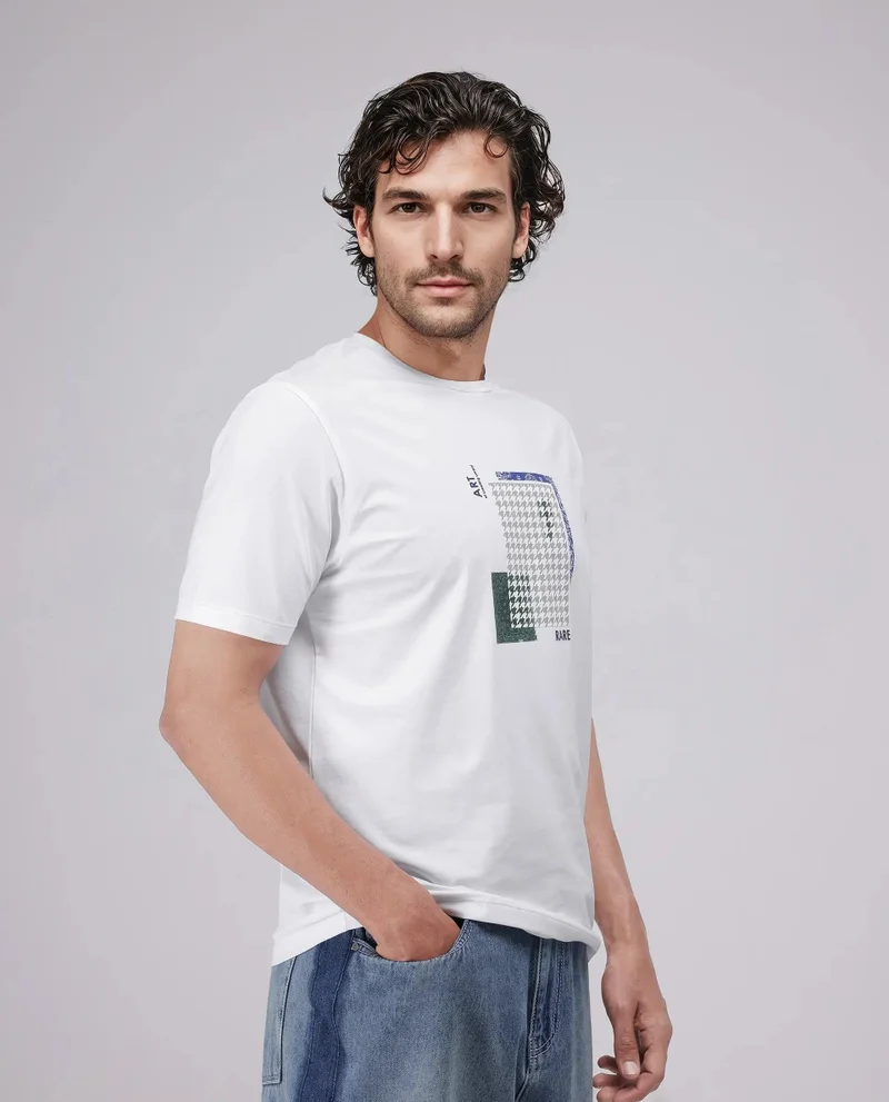 Rare Rabbit Men's Graphic Print T-Shirt