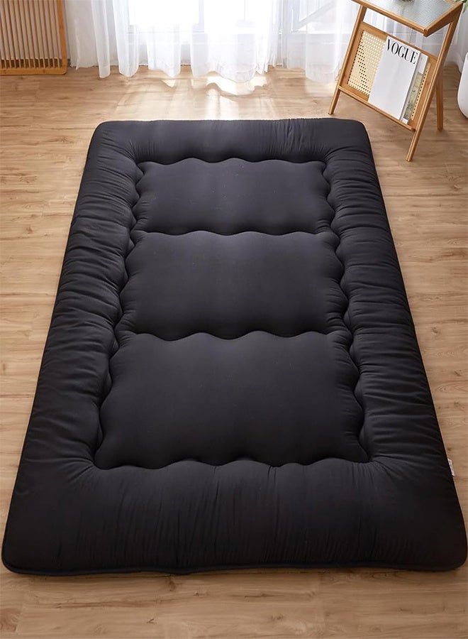 RATSAW Floor Mattress 90 x 200 cm Futon Mattress 10cm Thicken Twin Tatami Mat Sleeping Pad Boys Girls Dormitory Mattress Pad for Indoor and Outdoor - Image 1