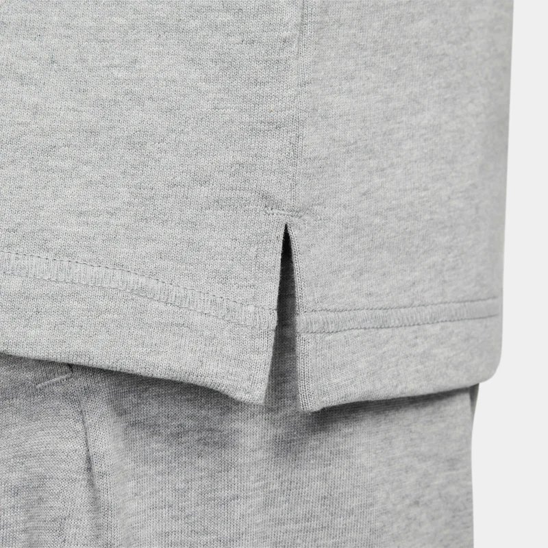 Nike Grey Men's Club Long-Sleeve Polo Shirt for Men | Best Price UAE