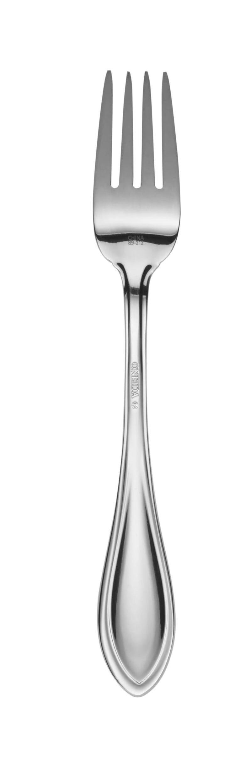 Oneida Silverware Set For 8, American Harmony 45-Piece Everyday Flatware Set with Serving Utensils, Service For 8, Stainless Steel, Knives Spoons and Forks Set, Dishwasher Safe, (Silver, 45 Piece) - Image 4