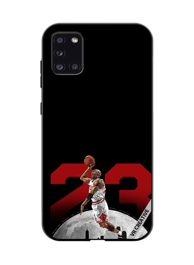 VR CREATIVE Protective Case Cover For Samsung Galaxy A31 Lebron 23 Over The City Design Multicolour - Image 1