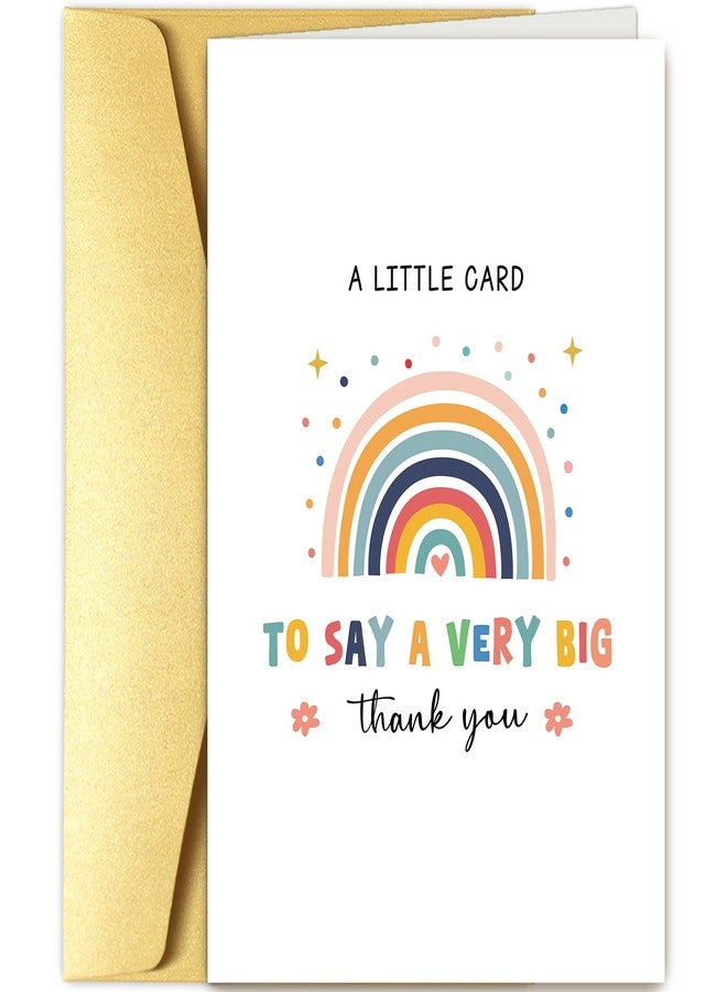 Goroar Cute Thank You Card for Women Men, Appreciation Gifts for Teacher Boss Friend Mom Dad - Image 1