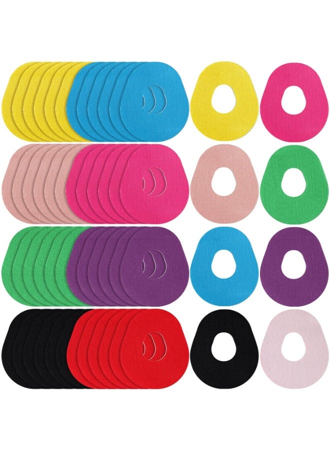 SOLARAE 48 Pack Adhesive Patches for G7 CGM Sensor, Sweatproof, Breathable, Latex-Free Overpatch, 10-Day Long Stay, Various Colors - Image 1