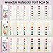 ROOCHKD 3pack Watercolor Painting Coloring Books Paint with Water Arts Crafts Kit for Kids Pocket Watercolor Paint Bookmarks Class Activities Art Supplies Party Favors Birthday Gift for Boys and Girls - Image 3