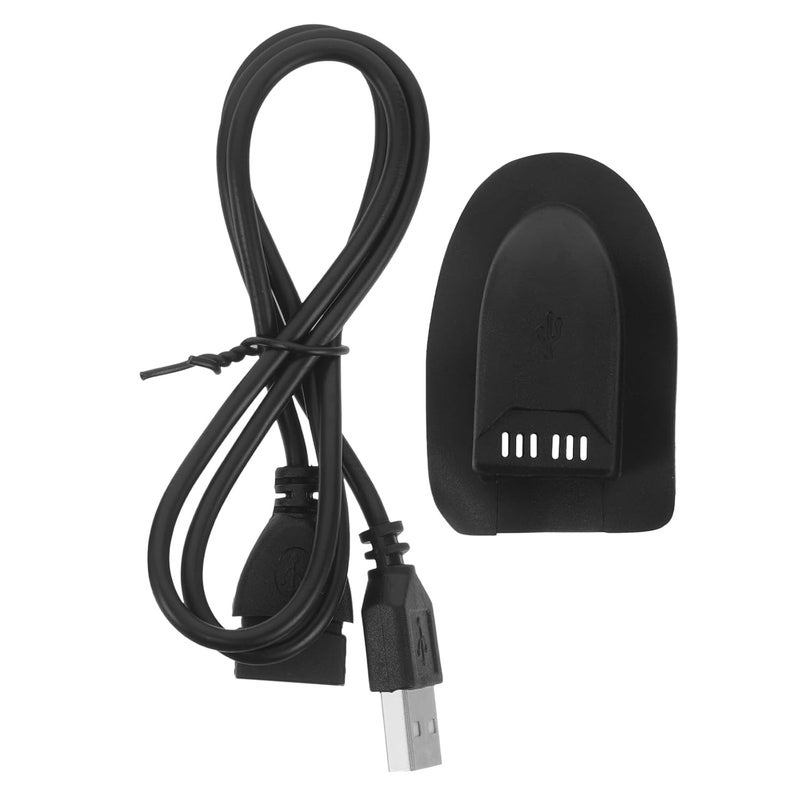 كابل تمديد شحن من نوع USB إلى USB لحقائب الظهر والحقائب الصدرية، مناسب للسفر المحمول، يتوافق مع الهواتف وأجهزة الكمبيوتر المحمولة، لون أسود - Image 1