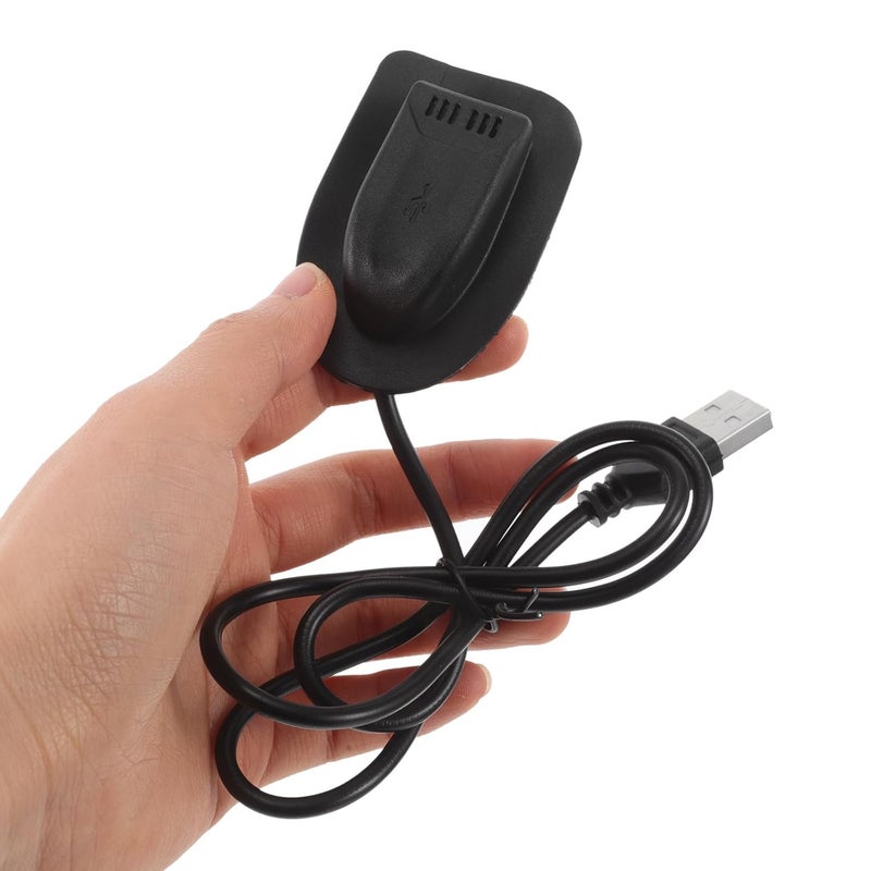 كابل تمديد شحن من نوع USB إلى USB لحقائب الظهر والحقائب الصدرية، مناسب للسفر المحمول، يتوافق مع الهواتف وأجهزة الكمبيوتر المحمولة، لون أسود - Image 4