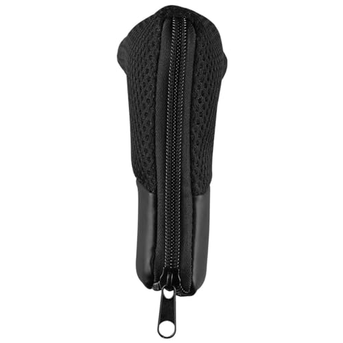Sahara Black Mesh Blade Golf Putter Head Cover with Zipper Closure, Fits Most Right and Left Handed Blade Putters - Image 4