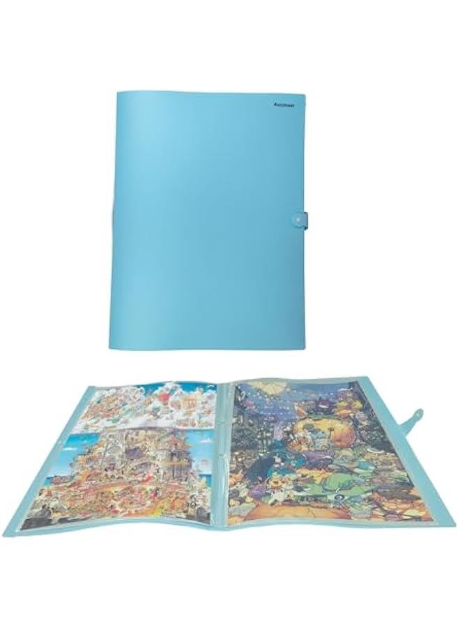 Puzzle Storage Folder Space-saving storage Puzzle Folder 20 puzzles Storage Pockets Horizontal Insert Puzzles Storage Folder, PH-FODER-001 - Image 1