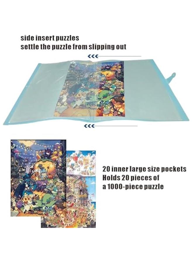 Puzzle Storage Folder Space-saving storage Puzzle Folder 20 puzzles Storage Pockets Horizontal Insert Puzzles Storage Folder, PH-FODER-001 - Image 2