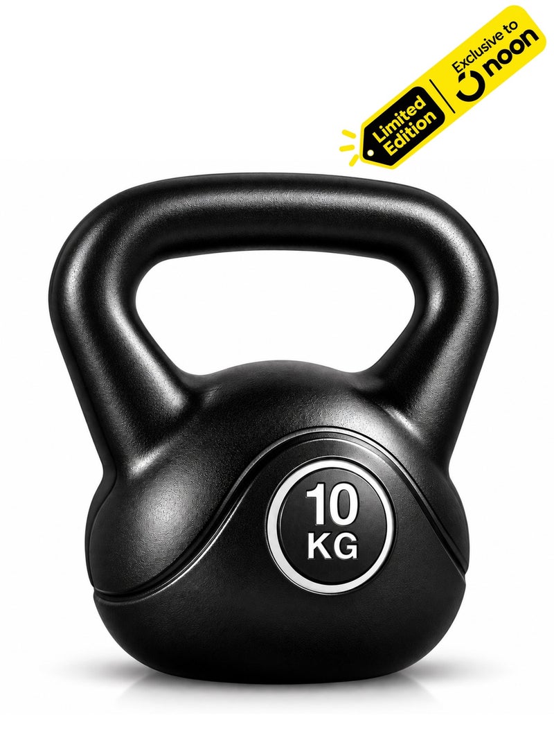 DBLEW 10KG Premium Fitness Kettlebell Dumbbell Strength Training Tool for Full Body Shaping Conditioning Weight Lifting Squats Workouts Home Gym Indoor Outdoor Exercises Muscle Fitness Training Equipment - Image 1
