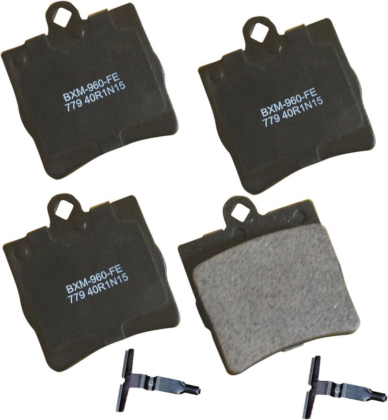 Bendix Premium SBM779 Semi-Metallic Rear Brake Pads for Select Models Chrysler Crossfire, Mercedes-Benz C230, C240, C280, CL200, SLK200, SLK230, SLK280, SLK300, SLK320 - Image 1