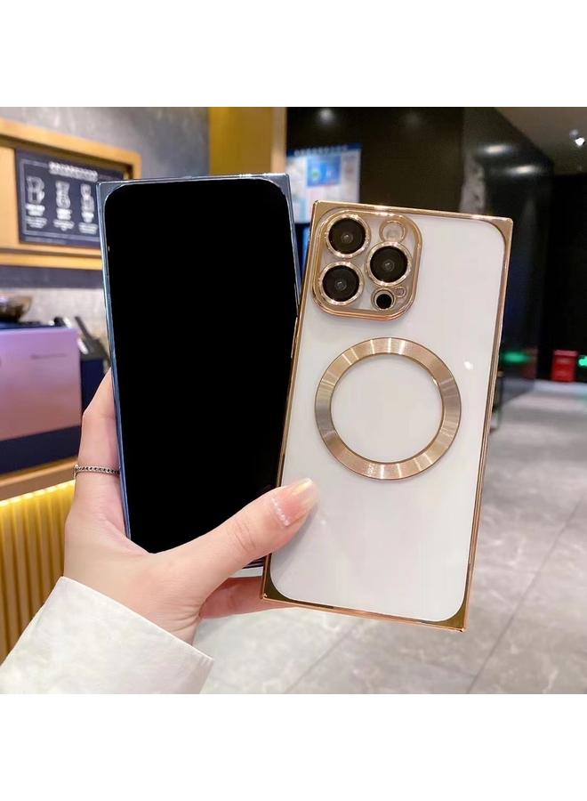 Zaboon Case For iPhone 11 Square Magsafe Electroplating TPU Phone Case - Image 5