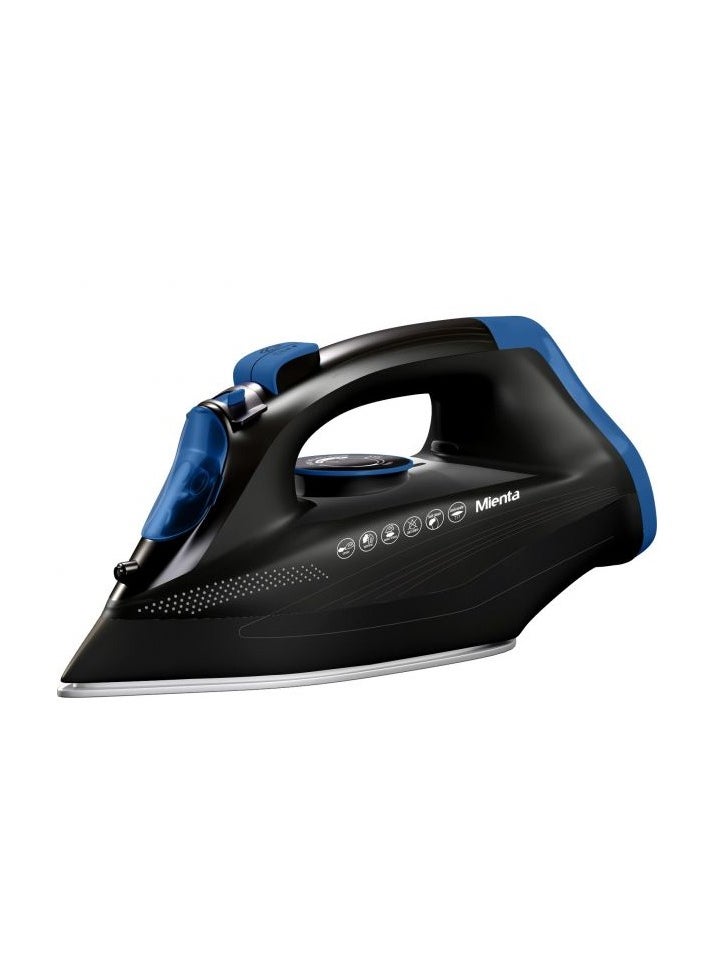 Mienta steam iron watts with ceramic soleplate  Blue Precision - SI181338A - 2100W - pzsku/Z72546295ECF5E87A4BF0Z/45/_/1738401631/673bff8d-75a4-4fd5-896d-21b777b1084a