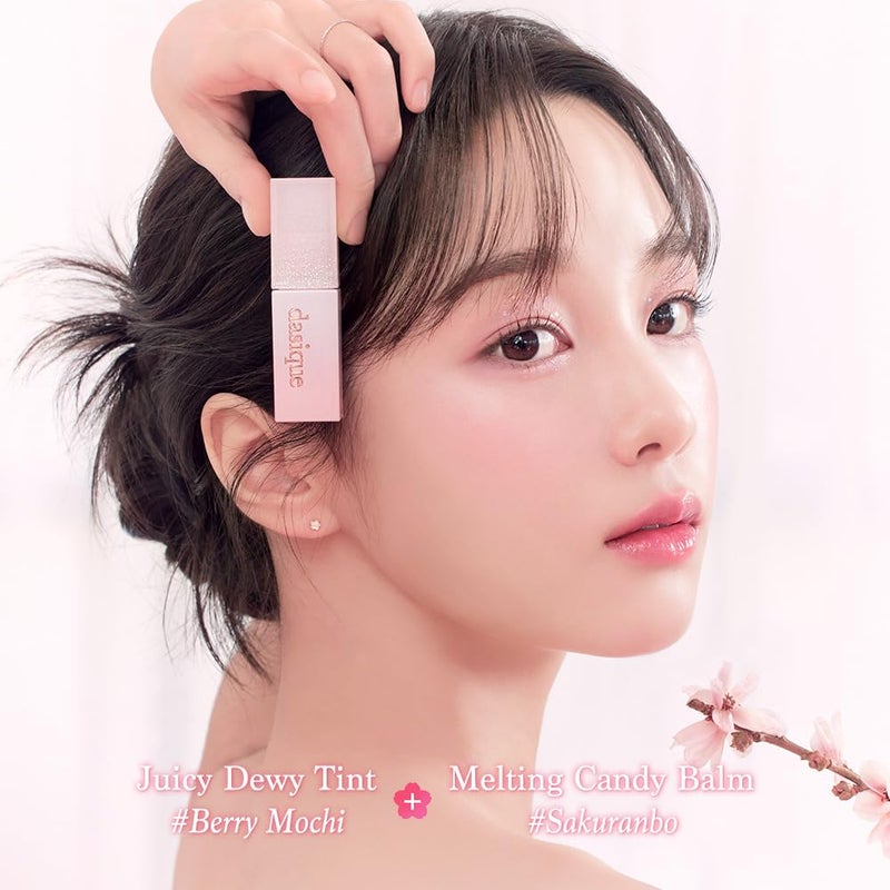 dasique Juicy Dewy Tint (#Berry Mochi) 0.12 oz | Light Application with moisture | Long-wearing Glossy Lip Stain, Non-sticky | Vegan, Cruelty-free | K-beauty - Image 4