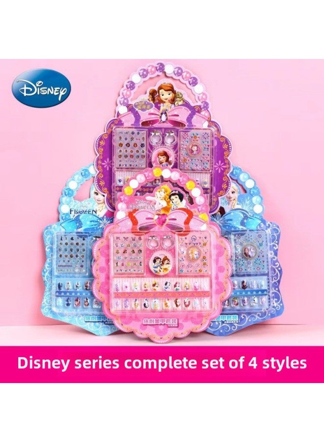 Ye Luoli Colorful Nail Art Suit Cartoon Nail Art Suit Ring Makeup Tool Yiqi Sticker Toy Sticker-Color:Ye Luoli-Princess Luoli  - Image 3