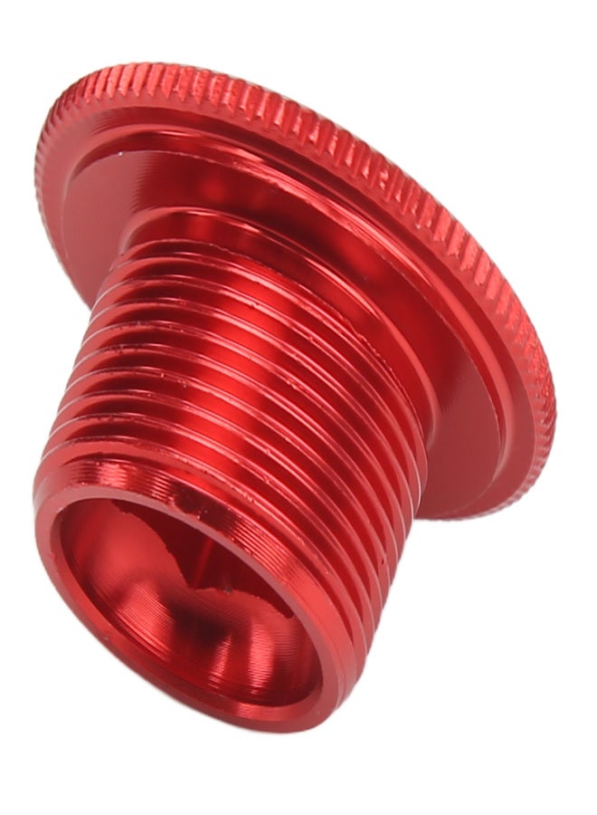 إنلي برغي ذراع كرنك الدراجة من سبائك الألومنيوم M18، برغي تثبيت كرنك، مسمار ذراع مجموعة كرنك الدراجة M18 أحمر - Image 5