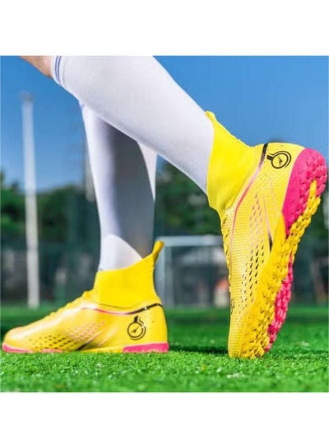 SKT Shiketro Men's and Women's Soccer Shoes, Low Top Artificial Turf Training Shoes - Image 5