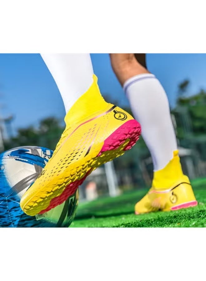 SKT Shiketro Men's and Women's Soccer Shoes, Low Top Artificial Turf Training Shoes - Image 3