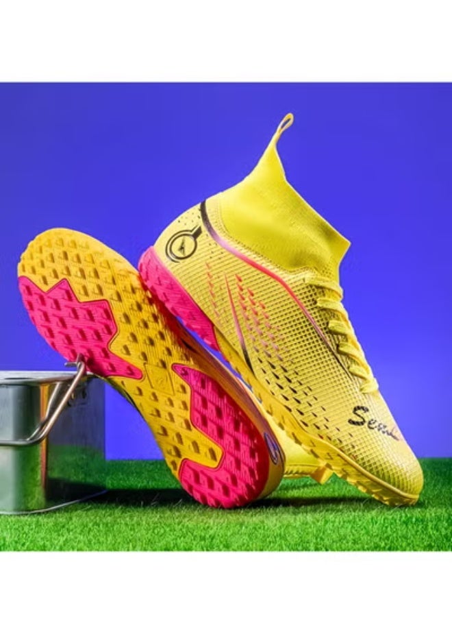 SKT Shiketro Men's and Women's Soccer Shoes, Low Top Artificial Turf Training Shoes - Image 2