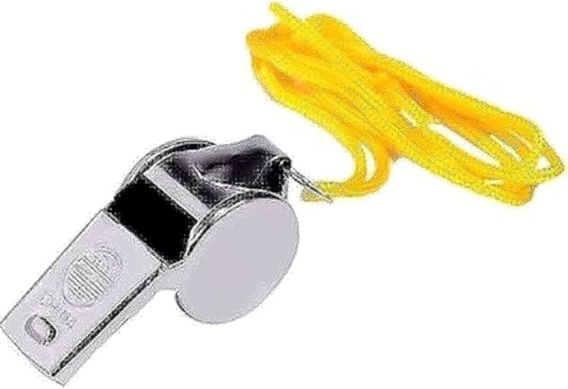 Genel String Metal Whistle Referee Coach Carpet Court Warning Camping Whistle
