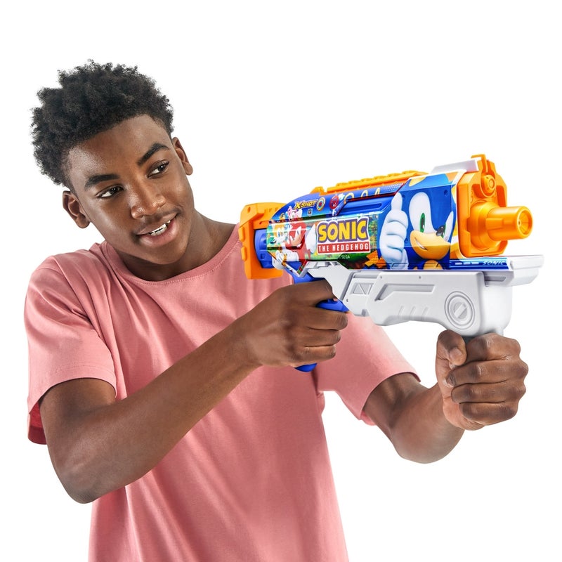 Zuru - X-Shot Water Hyperload Fast-Fill Skins Sonic Water Gun - 118107 - Image 5