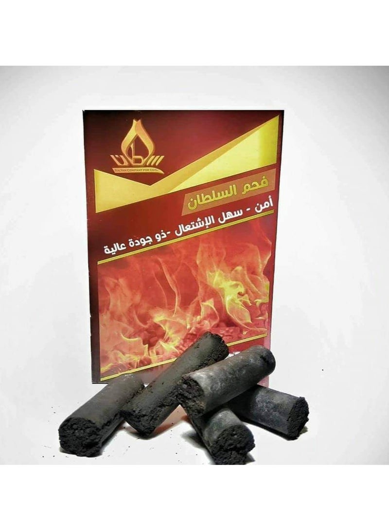 فحم شواء من السلطان 3 كيلو عبوه مكونه من 8 عبوات  - Image 2