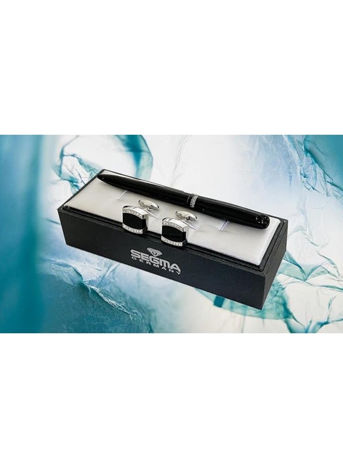 Segma Segma Pen And Cufflinks Set  - Image 5