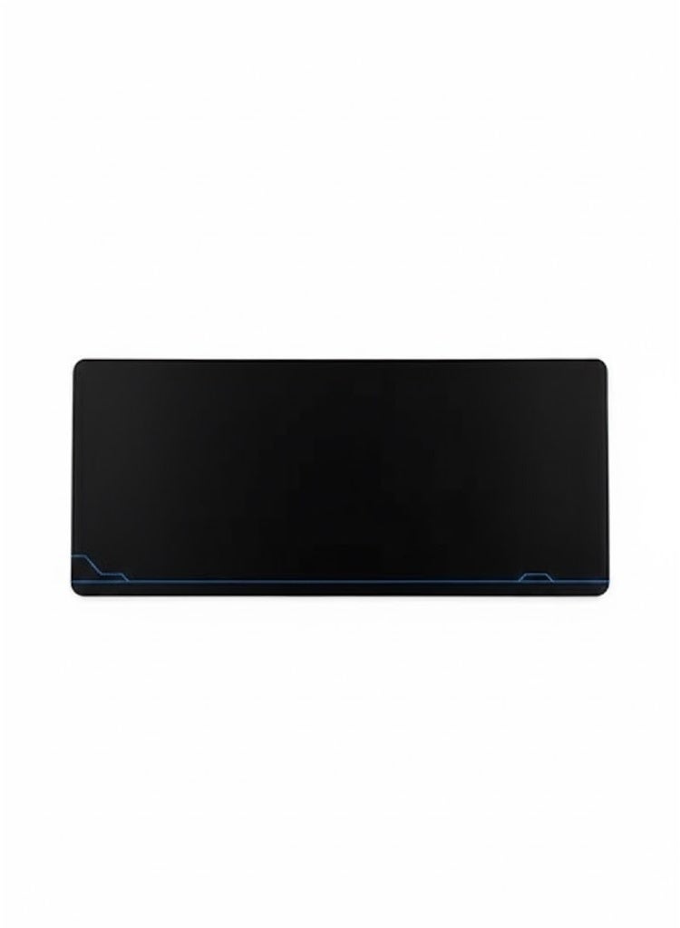 Large Mouse Pad Waterproof Non-Slip Comfortable High Quality Ergonomic Design Perfect Black in Blue - Image 1