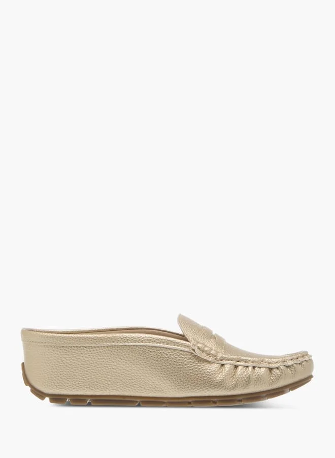 Flora Bella By Shoexpress Womens Cutout Detail Slip-On Mules