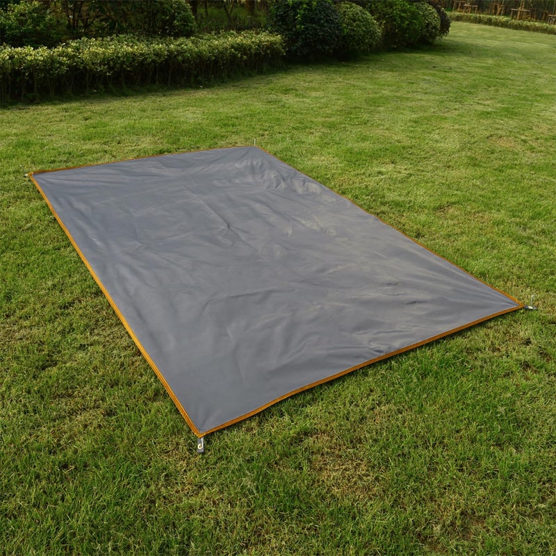 Wind Tour Portable Multifunctional Outdoor Camping Tarp Groundsheet Footprint Lightweight Floor and Ground Tarps for Camping Hiking with Carry Bag (102" x 83") - Image 5