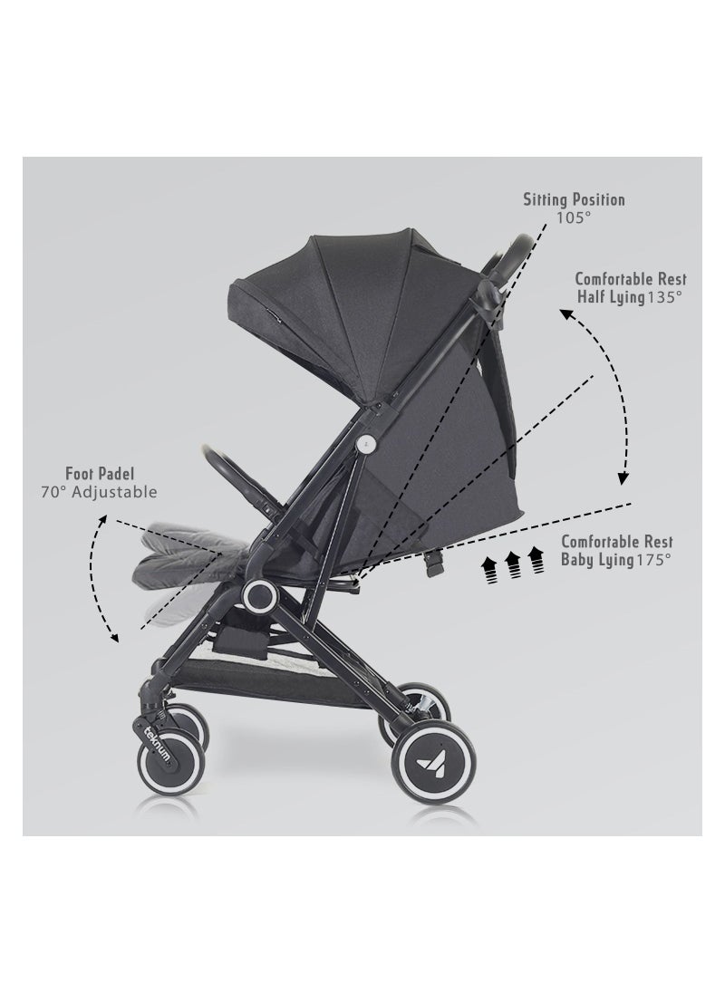 Travel Cabin Stroller With Coffee Cup Holder - Black - pzsku/Z7254C7A87739A97AEF45Z/45/_/1686057994/073a2a8c-291a-45dd-a7c0-4980192834c6
